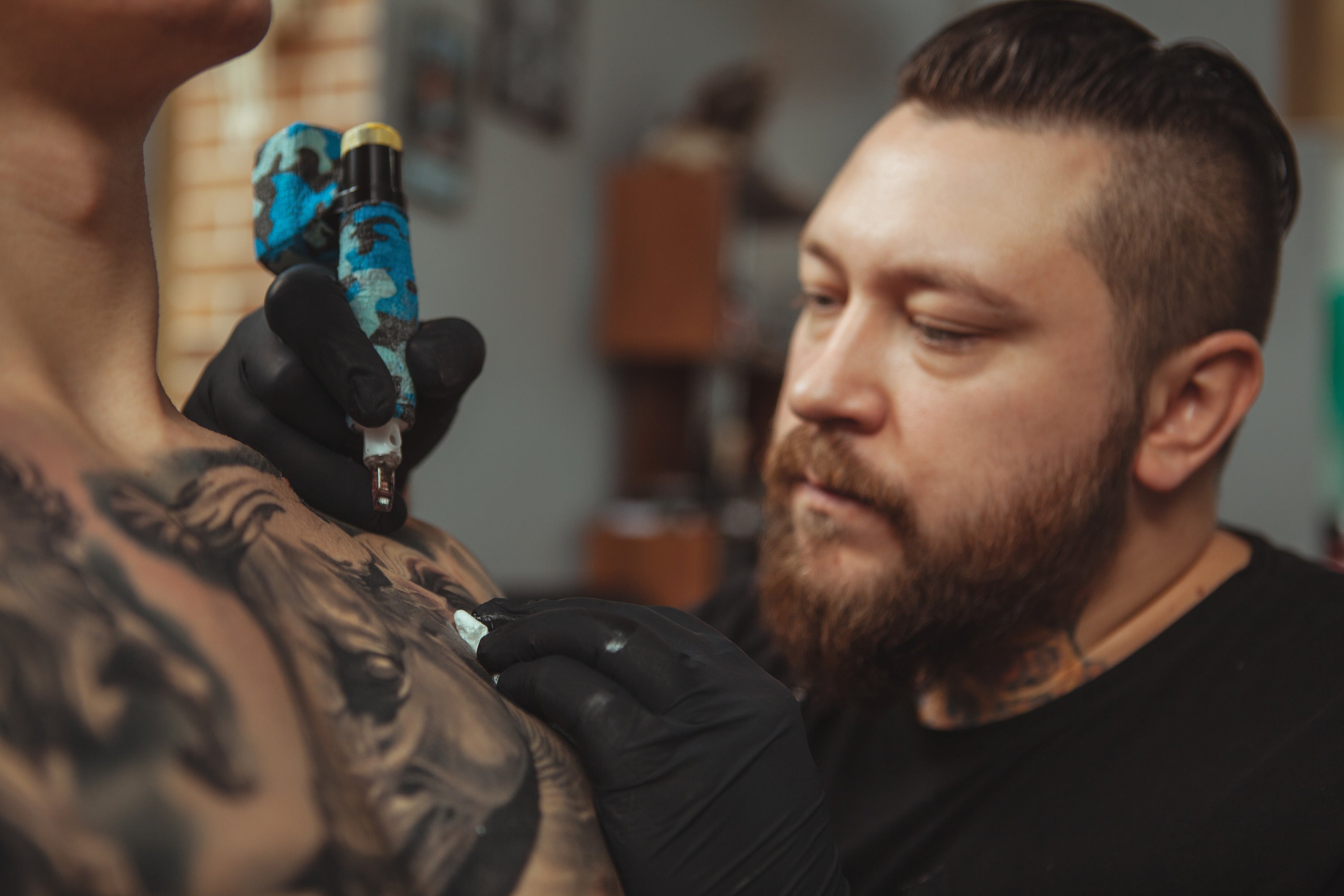 THUG INK | Chest tattoo men, Black men tattoos, Tattoo sleeve men